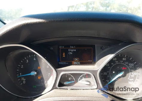 2015 Ford Focus Se из США, поврежденный, VIN 1FADP3F2XFL273919